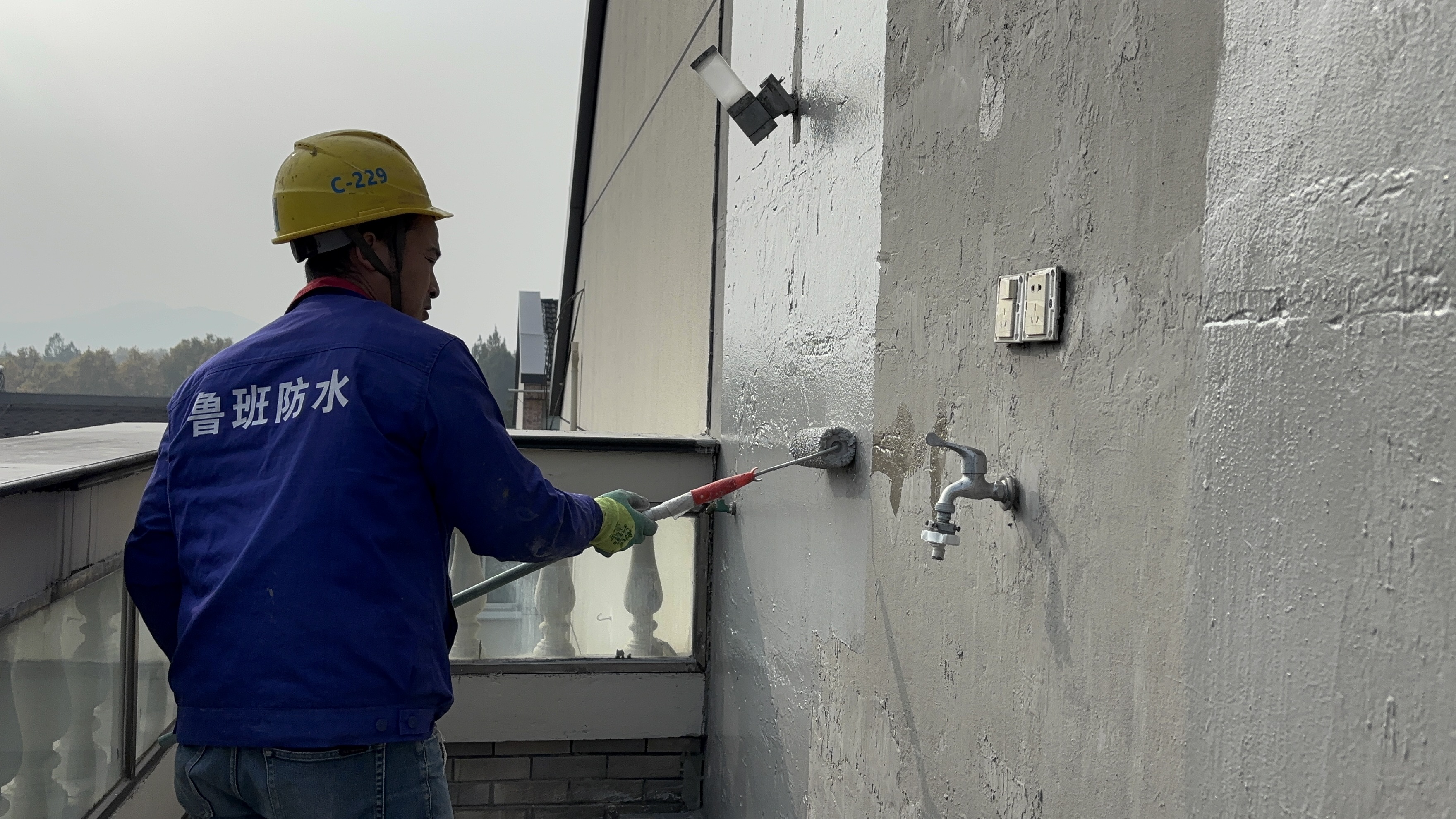 Renovation Case Spotlight | Ludu JS Polymer Cement Waterproof Coating, One-Time Construction for Long-Lasting Peace of Mind!